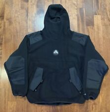 Felpa nera con cappuccio Nike