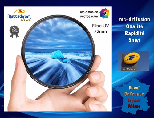 72mm filtre vissant - 72mm, uv