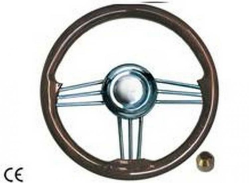 Volante timone ruota acciaio - volante, e