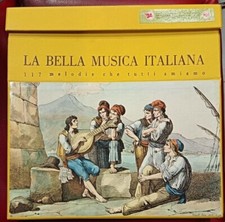 RACCOLTA LA BELLA MUSICA ITALIANA 117 MELODIE CHE TUTTI AMIAMO 10 VINILI