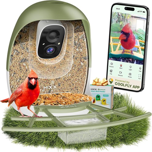 Hixx smart bird feeder con - feeder,