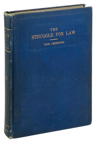 Rudolph von jhering struggle - von,