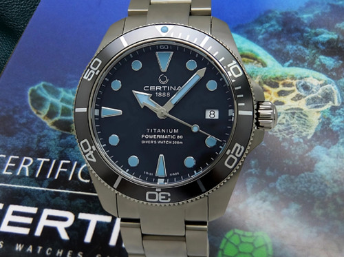 Certina action diver titan - certina,