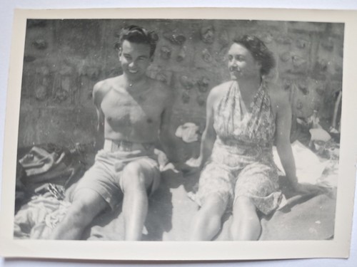 1950 vintage photo man and - vintage,