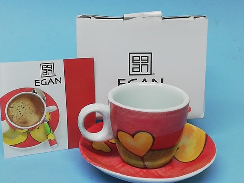 Egan campo cuori tazzina - egan,