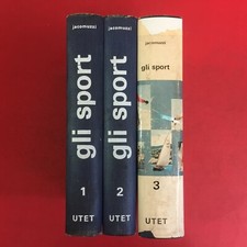 Stefano JACOMUZZI - GLI SPORT UTE Ed (1964/1965) Libri 3 Volumi + illustrazioni