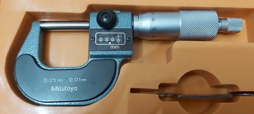 Micrometro mitutoyo 25 mm - micrometro, 0