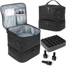Porta Smalti Organizer, 2 in 1