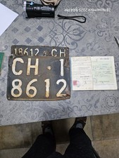 targa auto posteriore E