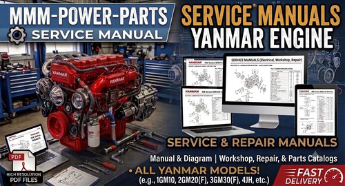Yanmar 1gm10 2gm20 3gm30 3hm35 - 2gm20,
