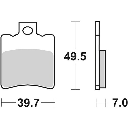 Pastiglie freno sbs - freno, 143hf