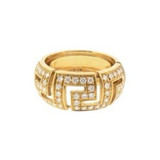 Anello Versace "Greca Saffo"