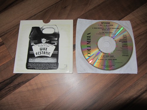 Sponge wax ecstatic album - sponge,