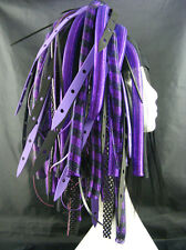 CyberloxShop PurpleWeb Cyberlox Cyber Hair Falls Dreads Goth Rave viola nero