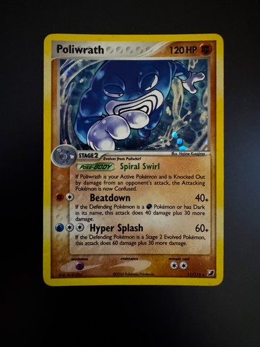 Pokemon poliwrath holo - poliwrath,