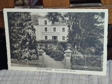 Cartolina Acqui Terme Villa Pensione Fiorito Banfi Alessandria Formato Piccolo 