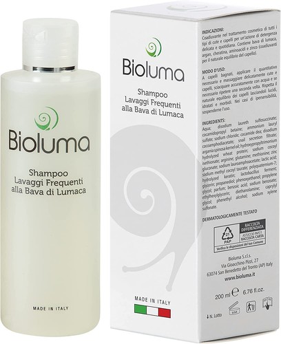 Bioluma shampoo alla bava - bava, di
