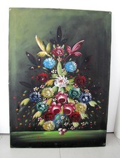 QUADRO OLIO  SU TELA  (FIORI