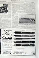 Vecchia sedia Halstead fronte occidentale America Siers War 1917 stampa d'epoca originale