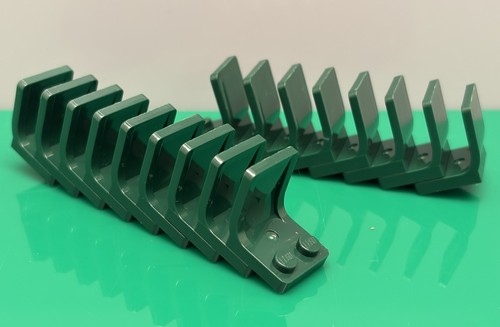 Lego 2x2 sedile - verde, da