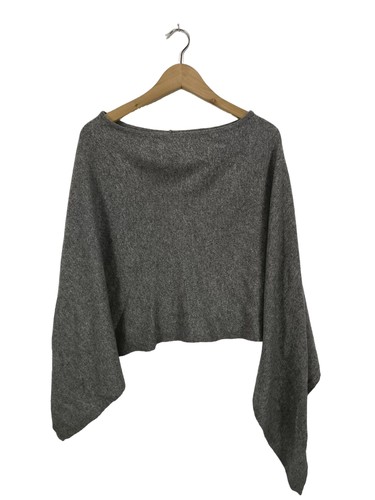 Cashmere poncho maglia - in,