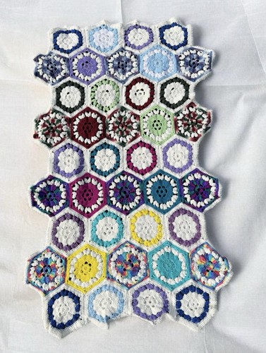 Coperta vintage all'uncinetto