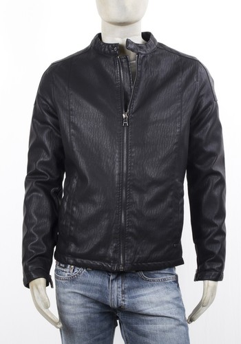Giubbotto markup eco pelle - in,