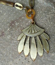 Collana vintage in lucite