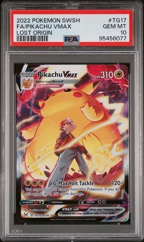 Psa pikachu vmax tg17 - vmax, tg17/tg30