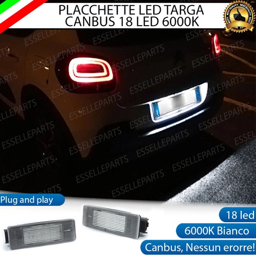 Placchette led luci targa - luci, 18