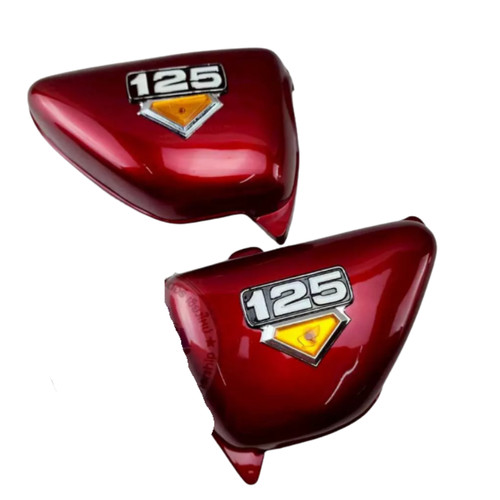 Set copri laterali rossi