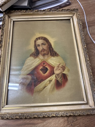 Quadro sacro cuore - cuore, gesù