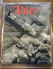 Der Adler (L'Aquila) - 1942 Seconda Guerra Mondiale - Rivista Bomber Stampa Speciale