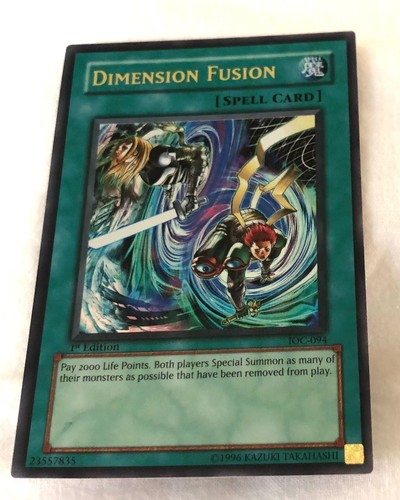 Dimension fusion yugioh - yugioh, tcg