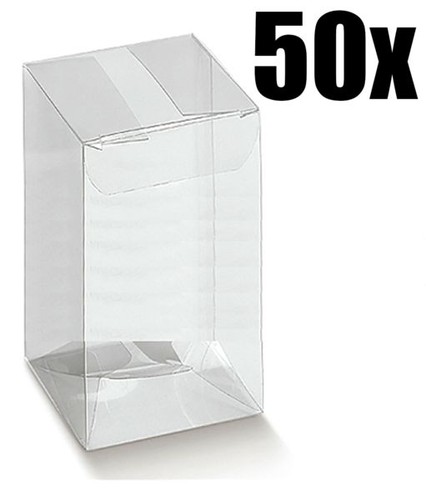 Scatola pvc trasparente - 50,