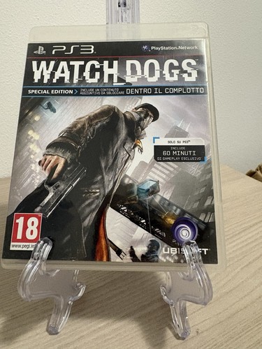 Watch dogs special edition ps3 - dogs,