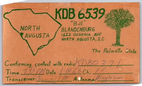 1963 north augusta - north, 6539