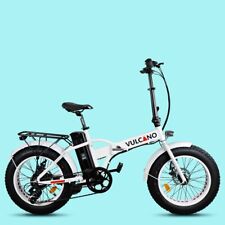 Bicicletta bici elettrica folding FAT BIKE VULCANO 36V 250W 11Ah ammortizzata