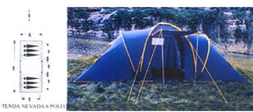 Tenda campeggio montagna - tenda, da