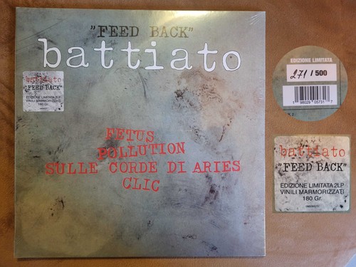 Battiato feed back 2lp - -,