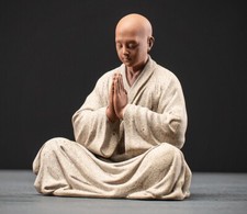Statua monaco arte porcellana