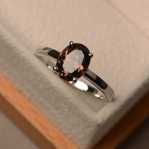 Anello quarzo fumè - anello,