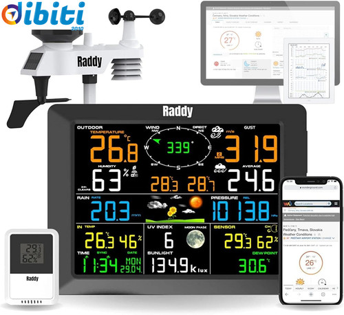 Raddy 100c stazione meteo - stazione,
