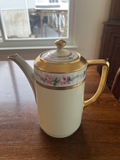 Antica caffettiera C&B dipinta