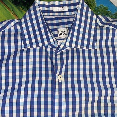 Camicia peter millar uomo blu - uomo,