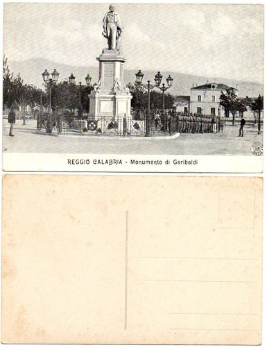 Cartolina reggio calabria - reggio,