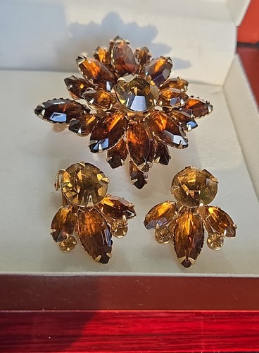 Orecchini spilla strass - orecchini,