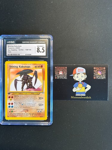 Cgc shining kabutops - cgc,