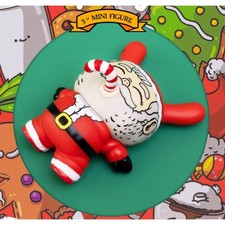 Kidrobot Dunny Chunky Christmas Edizione Limitata 3" Figura Regalo da Collezione