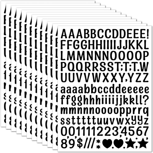 Adesivi lettere piccole - ,